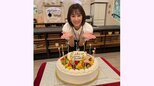 【 北川景子 】「40歳になりました」誕生日を迎える 特大ケーキに喜びの笑顔〝17歳から今日まであっという間〟|TBS NEWS DIG