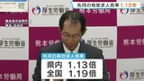 2月の有効求人倍率 熊本県内「1.13倍」で横ばい 製造業・運輸業で人手不足続く 熊本労働局「イラン情勢の影響を注視」|TBS NEWS DIG