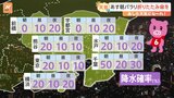 【10月17日 関東の天気】あす朝パラリ折りたたみ傘を|TBS NEWS DIG