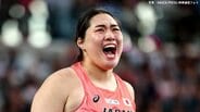 北口榛花が銀メダル、武本紗栄が銅メダルでダブル表彰台!金メダルは70m46のビッグスローで中国の新星・嚴子怡【アジア大会・女子やり投】|TBS NEWS DIG