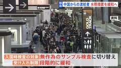 【独自】中国への水際措置3月1日0時から緩和へ　政府が方針固める| TBS CROSS DIG with Bloomberg