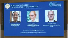 ノーベル化学賞に京都大学・北川進さんら3人、「多孔性金属錯体」を開発| TBS CROSS DIG with Bloomberg