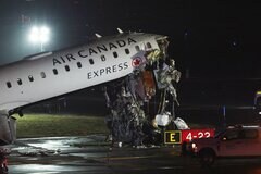 NYラガーディア空港でエアカナダ機が地上車両と衝突、操縦士2人死亡| TBS CROSS DIG with Bloomberg