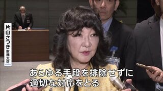 片山財務大臣「行き過ぎた動きに対してはあらゆる手段を排除せず」　急速な円安進行を受け| TBS CROSS DIG with Bloomberg