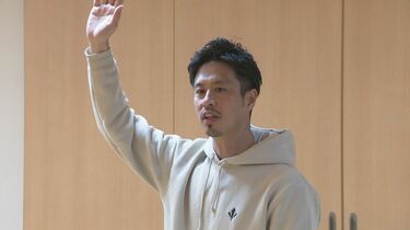 元プロサッカー選手・ツエーゲン金沢の廣井友信さんが小学生に伝える