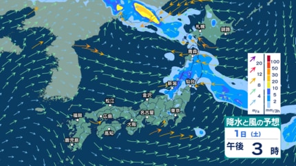 今後の雨 】雷を伴う激しい雨の所も 東北では土砂災害に厳重警戒 東