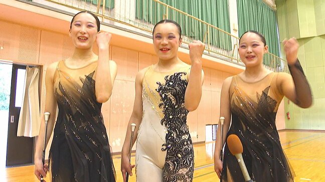 バトントワリング世界選手権に挑む大分の若きアスリート3人　今夏、技と絆で世界の頂点目指す|TBS NEWS DIG