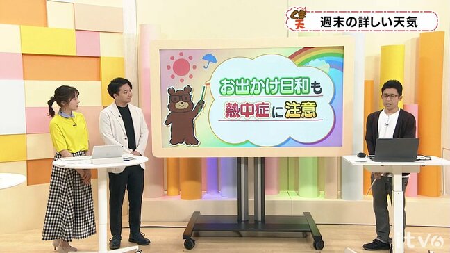 土日の天気 晴れてお出かけ日和も熱中症に注意 愛媛|TBS NEWS DIG