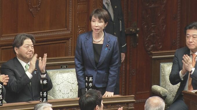 【速報】衆院・本会議で高市氏が第105代内閣総理大臣に選出　今夜、第2次高市内閣発足へ|TBS NEWS DIG