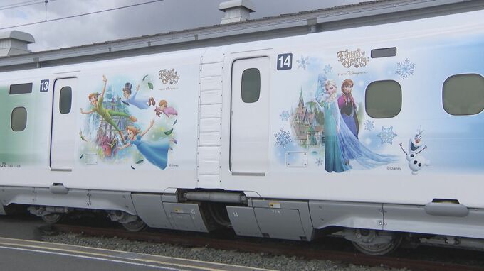 期間限定の“ディズニー新幹線” 運行スタート！ 他の鉄道会社は過去に「エヴァンゲリオン」や「ハローキティ」とコラボ　|　名古屋・愛知・岐阜・三重のニュース【CBC news】 | CBC web