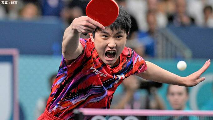 卓球男子団体、日本が3決でフランスに敗北...アウェーの中、フルマッチで死力尽くすも3大会ぶりにメダル逃す【パリ五輪】|TBS NEWS DIG