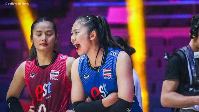 バレー女子アジア選手権、タイが準決勝進出一番乗り！日本はベスト4かけ台湾戦に挑む、勝てば準決勝の相手がタイに|TBS NEWS DIG