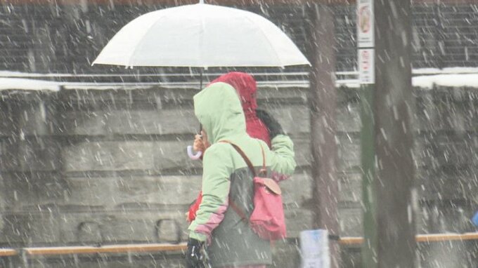 日曜午後から月曜に大雪のところも　東部・富士五湖と中・西部の山地10㎝～20㎝　交通障害などに注意　山梨　|　山梨のニュース | ＵＴＹテレビ山梨