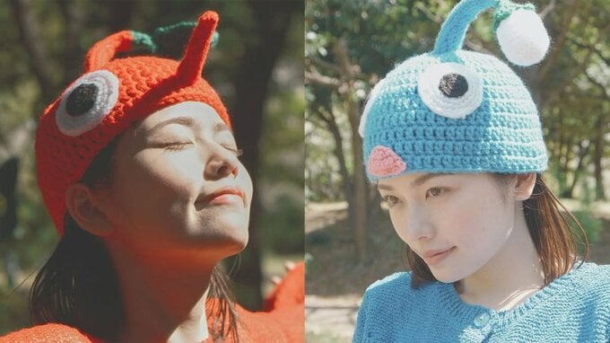 【 小芝風花 】　「編み物日記」で手編みの “ ピクミン帽 ” 公開　「ちょっと待って可愛すぎる　編み物上手」「何この可愛い生き物　めっちゃ編み物かわいい」と大反響|TBS NEWS DIG