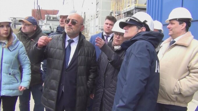 IAEAグロッシ局長がザポリージャ原発を視察　去年9月以来2度目|TBS NEWS DIG