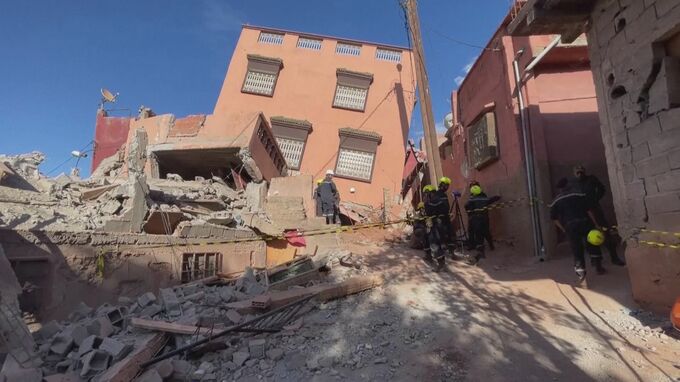 モロッコ地震の死者2497人に　地震発生から72時間が迫る|TBS NEWS DIG