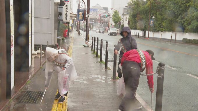 大型観光キャンペーン直前！湯田温泉をきれいに　雨の中でのクリーン作戦　山口　|　山口のニュース・天気・防災｜tys NEWS｜ｔｙｓテレビ山口