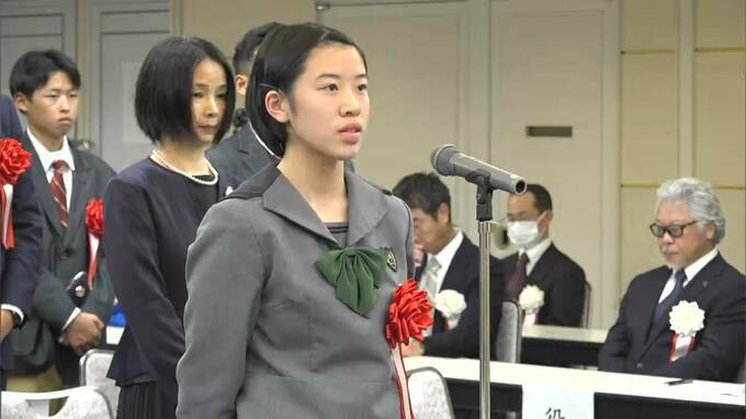 岡山市スポーツ協会が全国大会などで優秀な成績を収めたスポーツ選手を表彰　卓球女子の面手凛選手ら【岡山】|TBS NEWS DIG