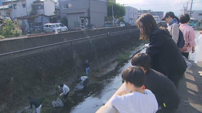住民の取り組みで水質改善　大分市の住吉川で清掃活動　|　大分のニュース｜OBS NEWS｜大分放送