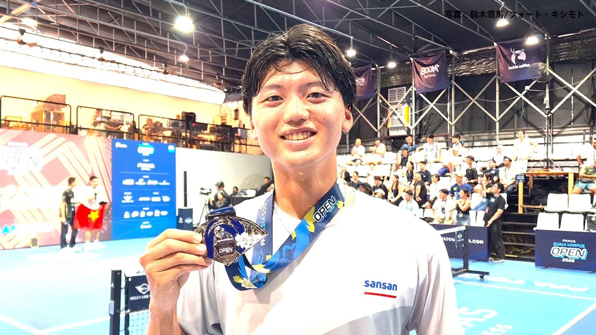 日本勢史上初の快挙！プロピックルボール畠山成冴が男子シングルスで準