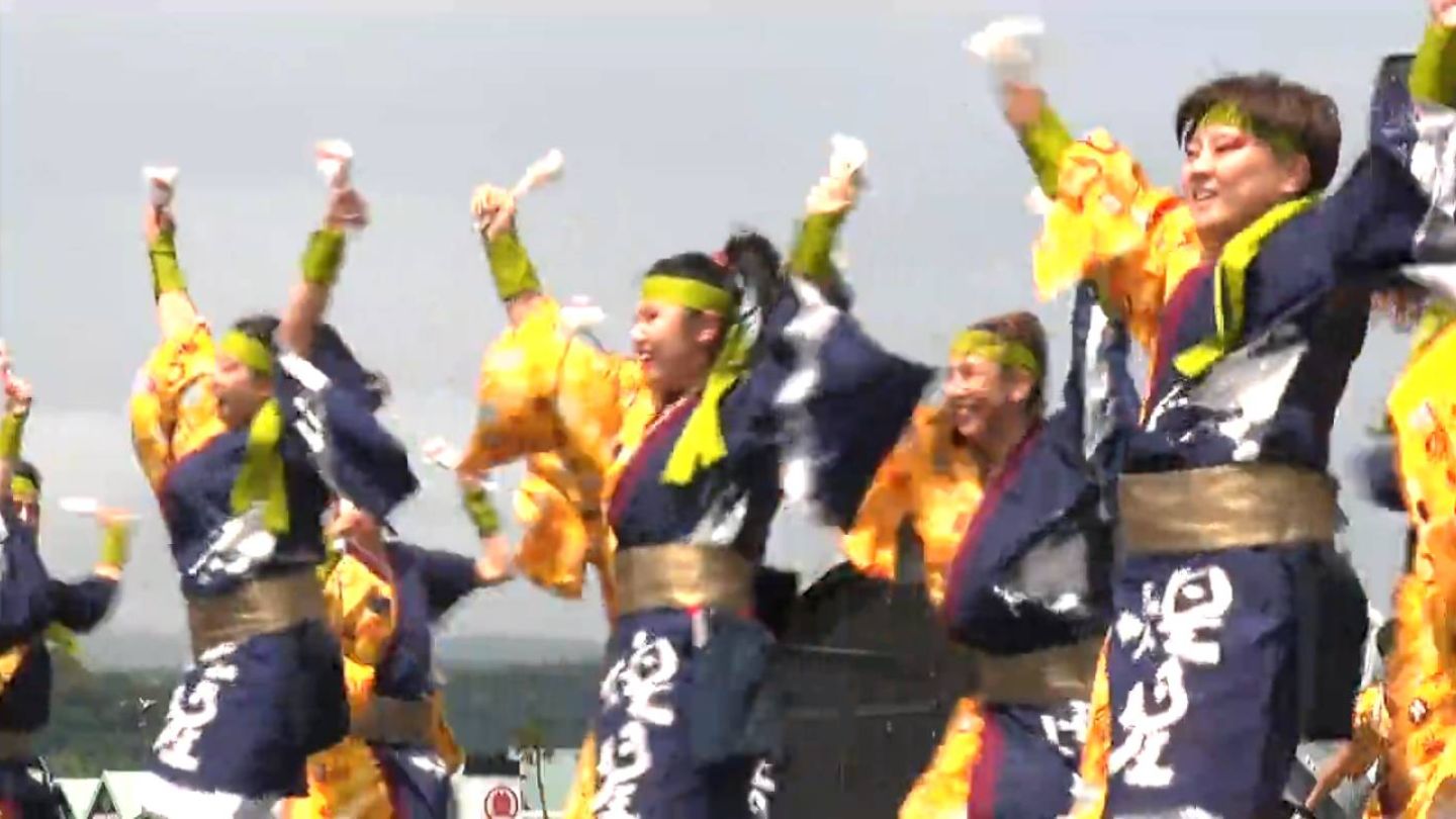 客が笑顔になって幸せ」かごしま春祭大ハンヤ 県内外68組1200人の踊り