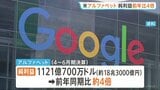 米アルファベット四半期決算　純利益は前年比4倍　スペースX上場で株式評価益が膨らむ|TBS NEWS DIG