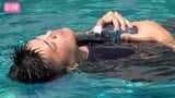 「おぼれた人を見かけても水に入らず通報を」 夏休みの事故防止へ岡山市消防局が水難救助訓練|TBS NEWS DIG