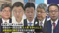 自民・安倍派　“5人衆”中心の集団体制へ　萩生田氏、松野氏らが方針一致| TBS CROSS DIG with Bloomberg