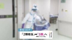 新型コロナ「5類」に引き下げ　きょう方針決定へ　岸田総理が関係閣僚と協議し検討指示| TBS CROSS DIG with Bloomberg