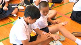 正しい日焼け止めの塗り方は？資生堂が小学校で特別授業　鹿児島市|TBS NEWS DIG