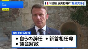 仏マクロン大統領 反発する野党に「最終交渉」予算案めぐり混迷続く 決裂で“議会解散”も|TBS NEWS DIG