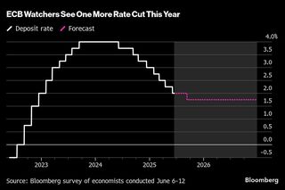 ＥＣＢの年内利下げはあと１回、エコノミスト予想－当局者は慎重姿勢| TBS CROSS DIG with Bloomberg