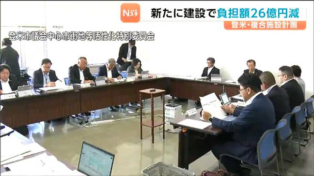 宮城・登米市の複合施設の整備計画 施設を作った方が現用施設の継続利用よりも、市の財政負担が少ない調査結果が明らかになる|TBS NEWS DIG