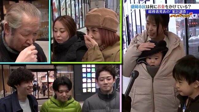 全国家計調査に見る盛岡市民の支出傾向 10年で7回も1位に輝いた意外な食品は冷たくておいしいあのデザート 納得?ピンと来ない?街の人の反応はいかに 岩手|TBS NEWS DIG