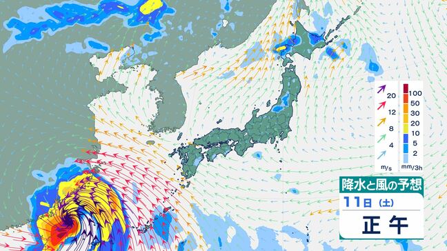 【気象庁】最新の週間天気予報(7月8日~14日) 台風9号(バービー)の影響は? 警報級大雨・高潮の可能性も 進路予想・雨風シミュレーション【気象庁7日発表】|TBS NEWS DIG