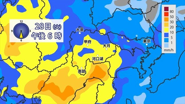 あすの夕方から夜にかけてバケツをひっくり返したような大雨のおそれ　気象予報士が解説|TBS NEWS DIG