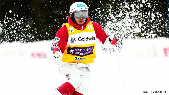 ミラノ五輪銅・堀島行真が3位 ！ 引退表明の冨髙日向子も2位 日本勢男女で表彰台入り【モーグルW杯富山なんと大会】|TBS NEWS DIG