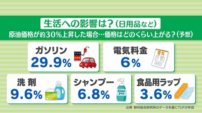 原油高騰の影響はガソリン以外にも…トウモロコシ、ニンジン、キャベツは値上がり率「高」|TBS NEWS DIG