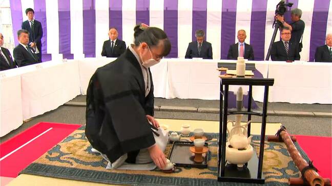 八十八夜献茶祭「日本一」達成に感謝　取引価格494円アップ　鹿児島|TBS NEWS DIG