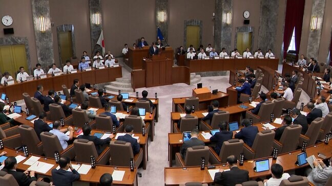 静岡県議会 補正予算案が可決 台風15号の被災者支援費用も=静岡|TBS NEWS DIG