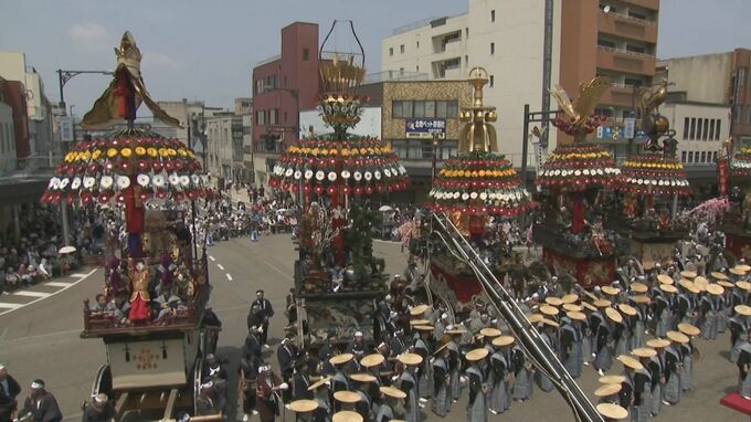 400年以上の歴史「高岡御車山祭」が女児の参加見送りに…保存会会長は「時代に流されてはいけない」　富山・高岡市　|　富山のニュース｜天気・防災｜チューリップテレビ