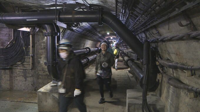 開通67年　1日2万5000台が利用　関門トンネル内部を一般に公開|TBS NEWS DIG