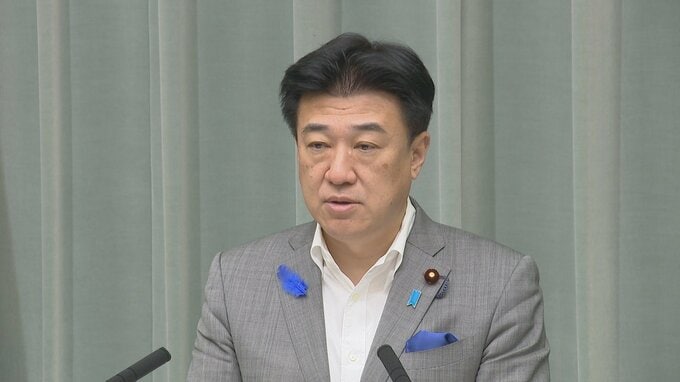 木原官房長官「大きな節目を迎えた」静岡県・鈴木知事のリニア着工容認表明を受け 「一日も早い開業に向け取り組んでまいりたい」