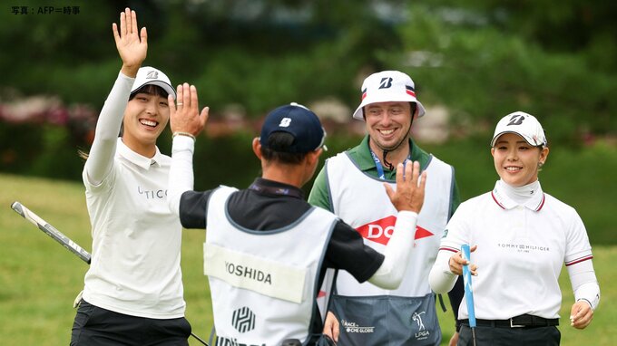 馬場咲希＆吉田優利ペアがジャンプアップ6位でフィニッシュ　3打差スタート竹田麗央＆山下美夢有ペアはスコア伸ばせず【海外女子ゴルフ】|TBS NEWS DIG