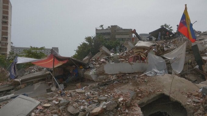 ベネズエラ大地震 死者4333人に　清潔な水が不足、衛生状態の悪化懸念