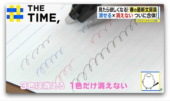 新年度にオススメ「最新文房具」は？キーワードは“多機能”や“はがして消す”【THE TIME,】 |TBS NEWS DIG