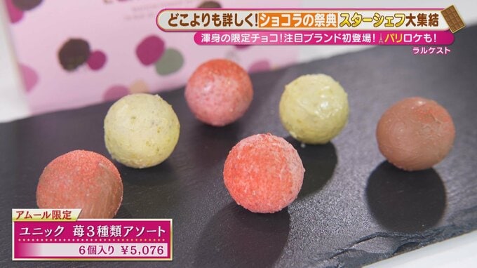 限定品は過去最多！日本最大級のショコラの祭典「アムール・デュ・ショコラ」が開催！約140ブランド2600種類が大集結|TBS NEWS DIG