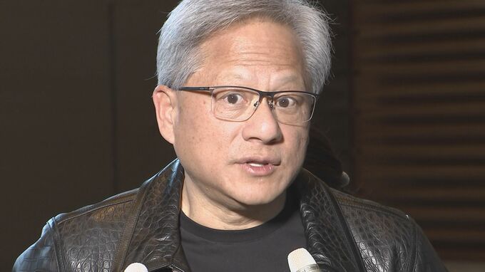 岸田総理　生成AIで「日本語のモデルを作りたい」半導体大手NVIDIAのCEOと面会