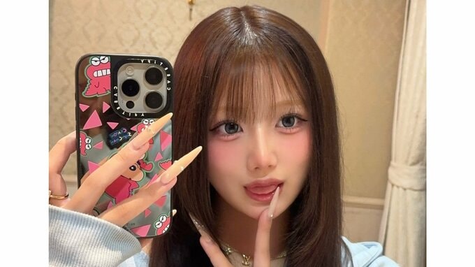 【 辻希美・長女 】希空　ハイトーンからわずか半月で髪色チェンジ 「やっぱり暗い色が落ち着くね」と自撮りショット公開|TBS NEWS DIG