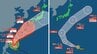 【ダブル台風発生】最大瞬間風速 70 m/s「台風7号（メーカラー）」非常に強い勢力...28日（日）関東に接近か...「台風8号（ヒーゴス）」発生　雨風シミュレーションを確認【気象庁23日台風情報】|TBS NEWS DIG